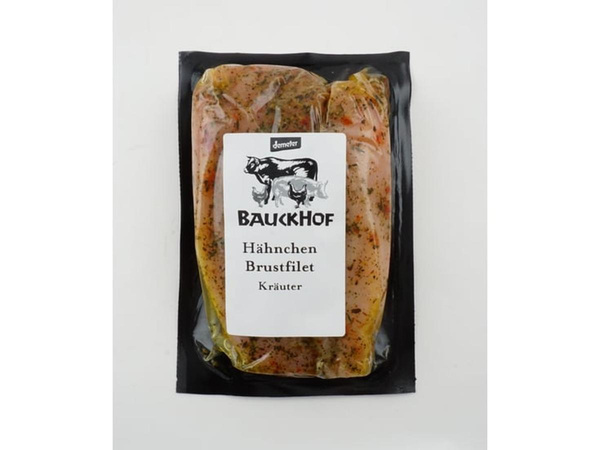 Produktfoto zu Hähnchenbrustfilet Kräuter, 0,3 kg (2 Stück)