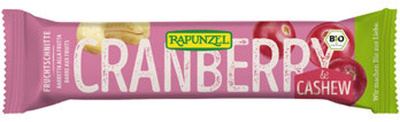 Produktfoto zu Fruchtschniite Cranberry-Cashew, 40 g - 10% reduziert, da MHD 09.10.2026