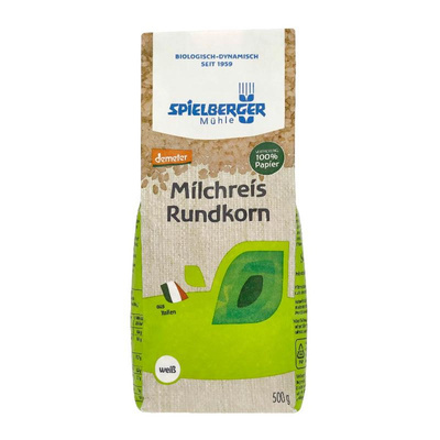 Produktfoto zu Milchreis rund weiß, 500 g