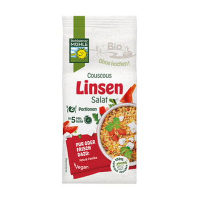 Produktfoto zu Couscous Linsen Salat, 165 g