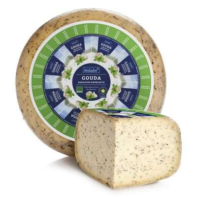 Produktfoto zu Gouda Basilikum & Knoblauch