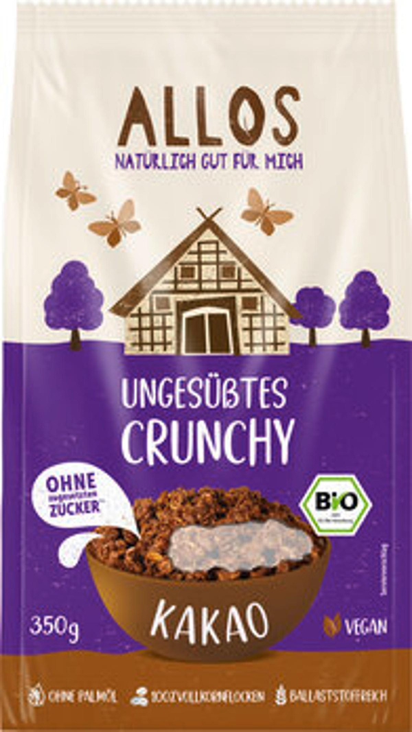 Produktfoto zu Ungesüßtes Crunchy Kakao, 350 g