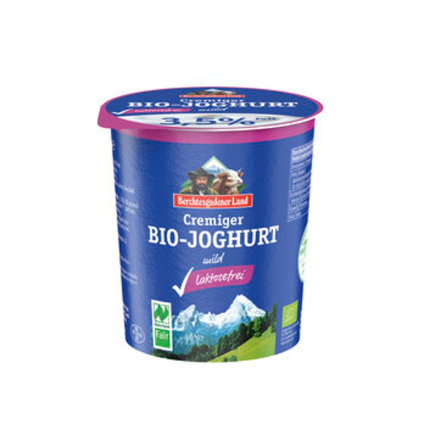 Produktfoto zu Joghurt natur laktosefrei 3,5 % cremig gerührt, 400 g