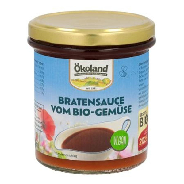 Produktfoto zu Bratensauce Bio-Gemüse vegan, 320 ml