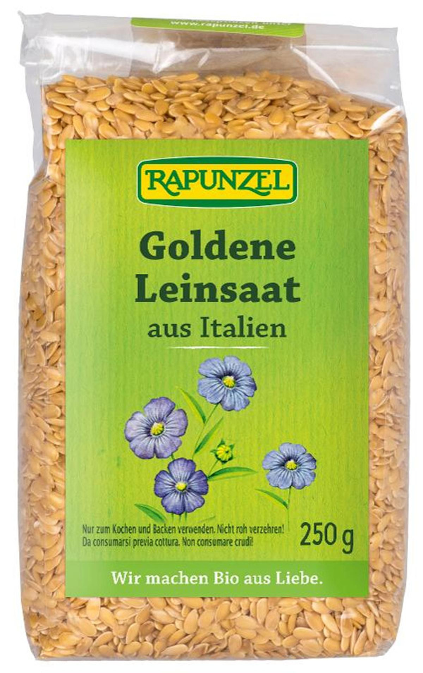 Produktfoto zu Goldene Leinsaat, 250 g