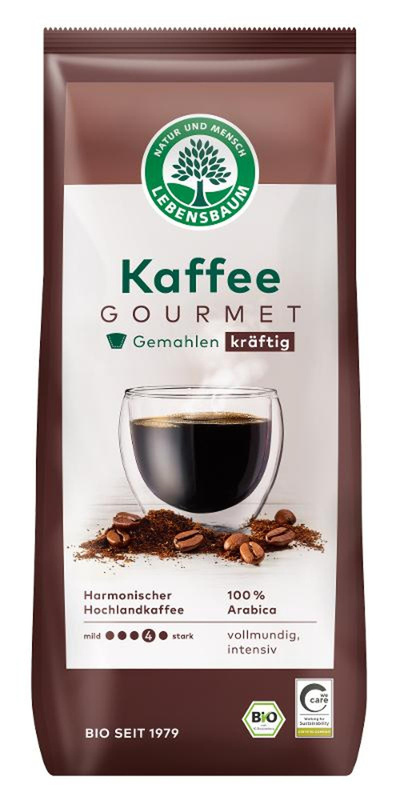 Produktfoto zu Gourmet Kaffee gemahlen kräftig, 500 g