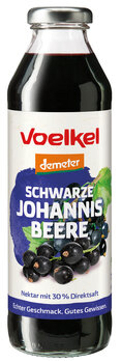 Produktfoto zu Schwarze Johannisbeere Nektar, 0,5 l