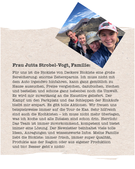 Kundenmeinung über unseren Lieferservice