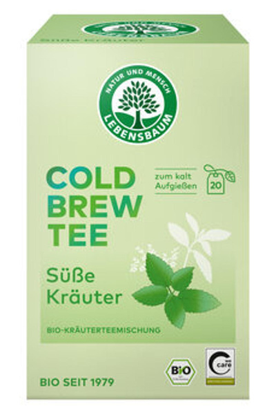 Produktfoto zu Cold Brew Tee Süße Kräuter, 40 g (20 TB)
