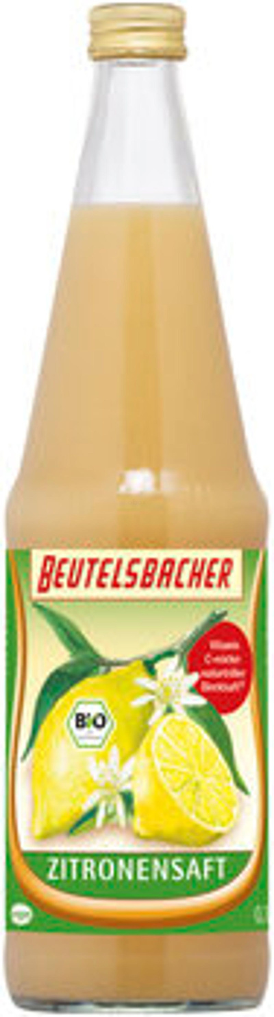 Produktfoto zu Zitronensaft, 0,7 l