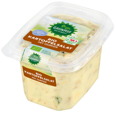 Produktfoto zu Kartoffelsalat mit Ei und Gurke, 400 g