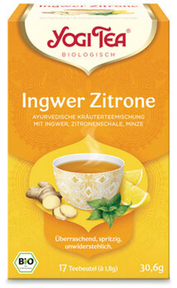 Produktfoto zu Ingwer Zitrone, 17 TB