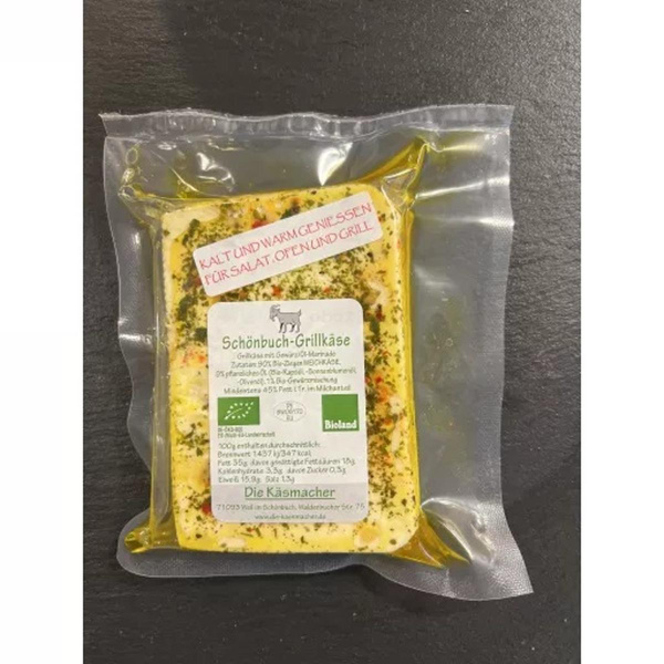 Produktfoto zu Ziegen-Grillkäse Rot, 0,15 kg