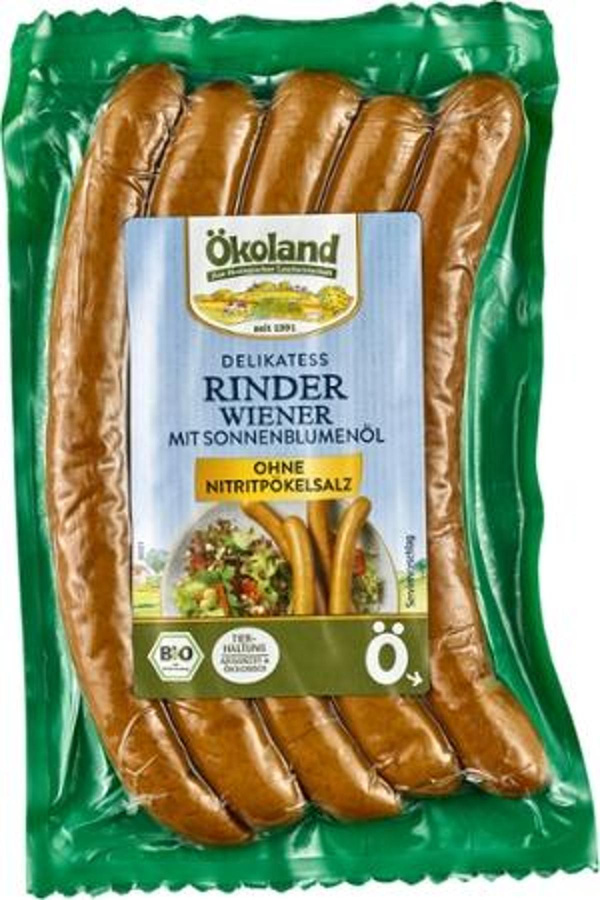 Produktfoto zu Delikatess Rinder-Wiener, 5 Stück