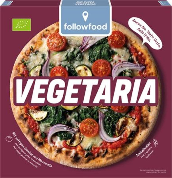 Produktfoto zu TK-Dinkel-Pizza Vegetariana