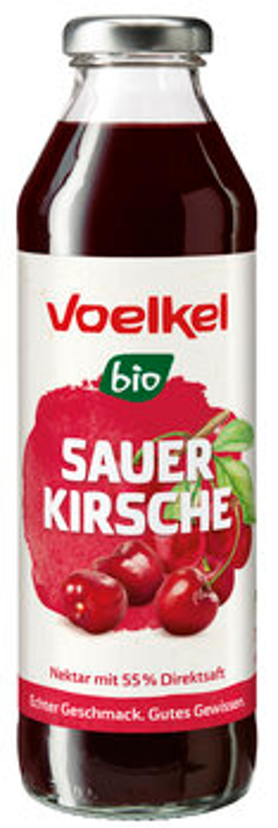 Produktfoto zu Sauerkirsche Nektar, 8x0,5 l