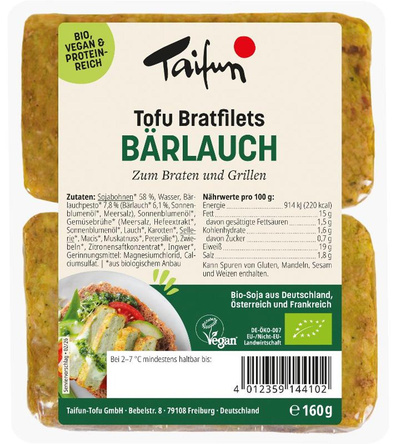 Produktfoto zu Bärlauch Bratfilets, 160 g