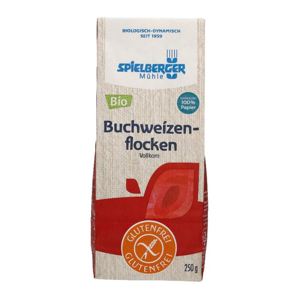 Produktfoto zu Buchweizenflocken Vollkorn, 250 g