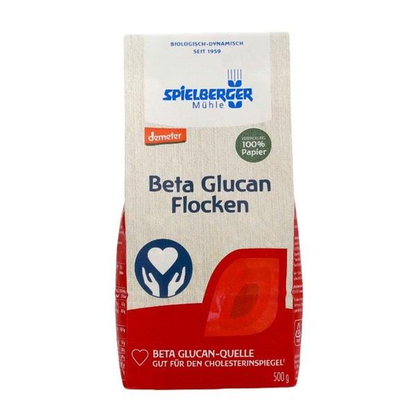 Produktfoto zu Beta Glucan Flocken, 500 g