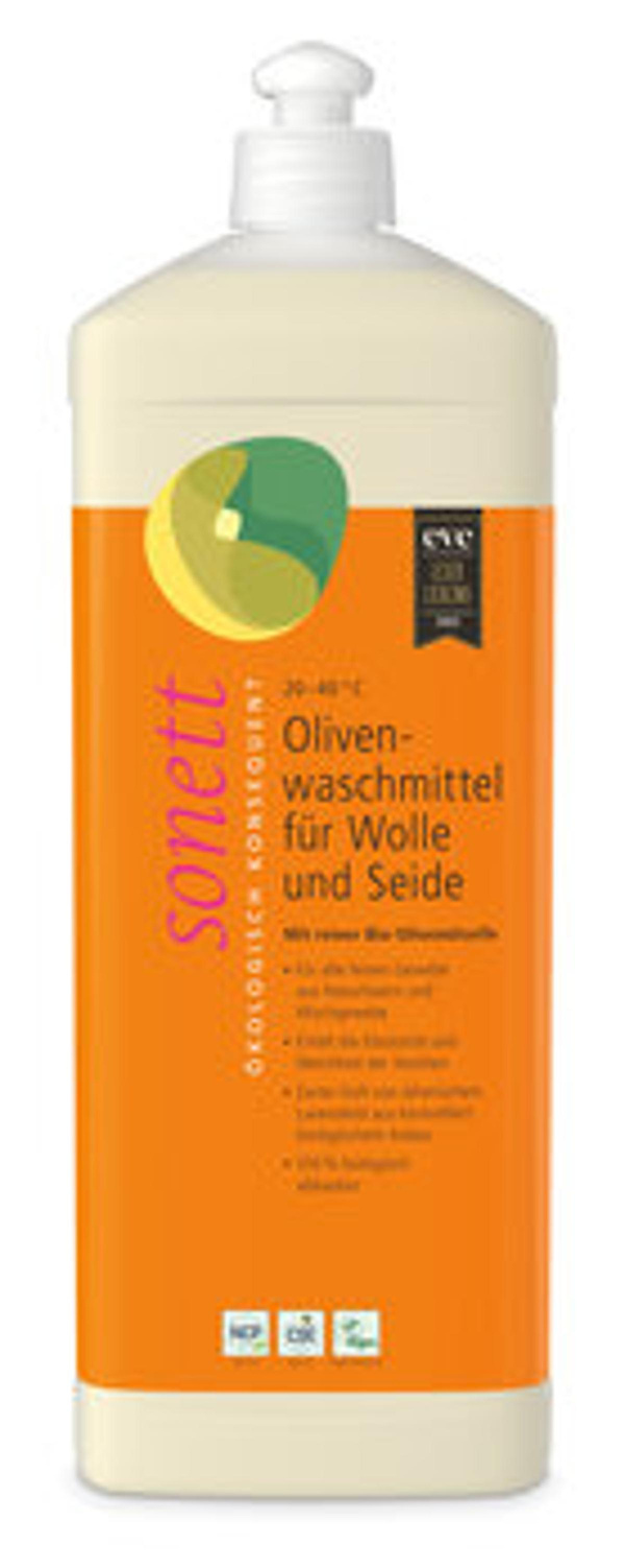 Produktfoto zu Olivenwaschmittel Wolle und Seide, 1 l