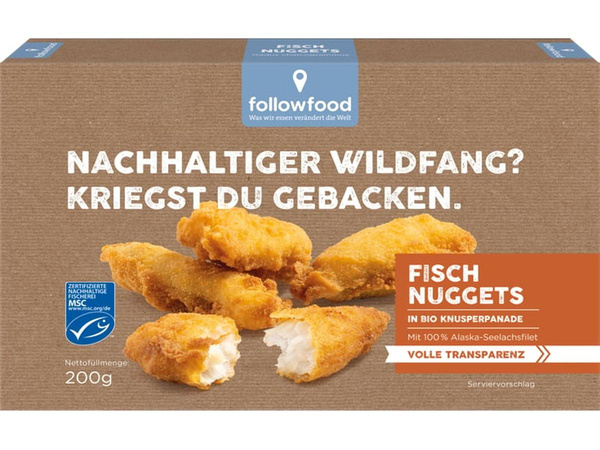 Produktfoto zu TK- Fisch Nuggets, 200 g