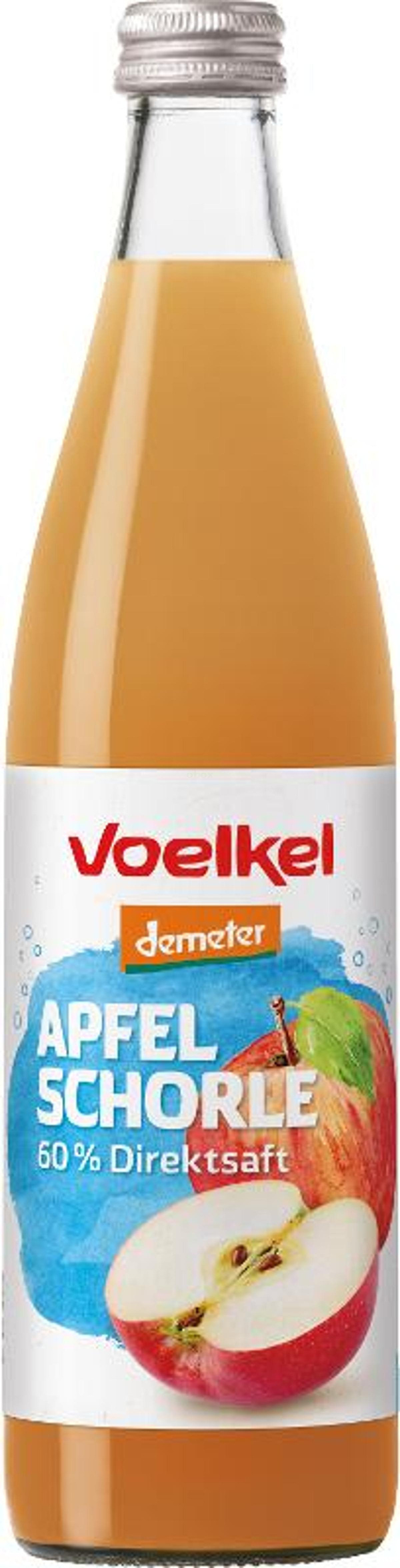 Produktfoto zu Apfelschorle naturtrüb, 10x0,5 l