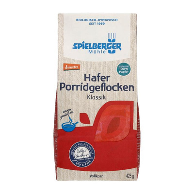 Produktfoto zu Hafer Porridgeflocken Klassik Demeter, 425 g