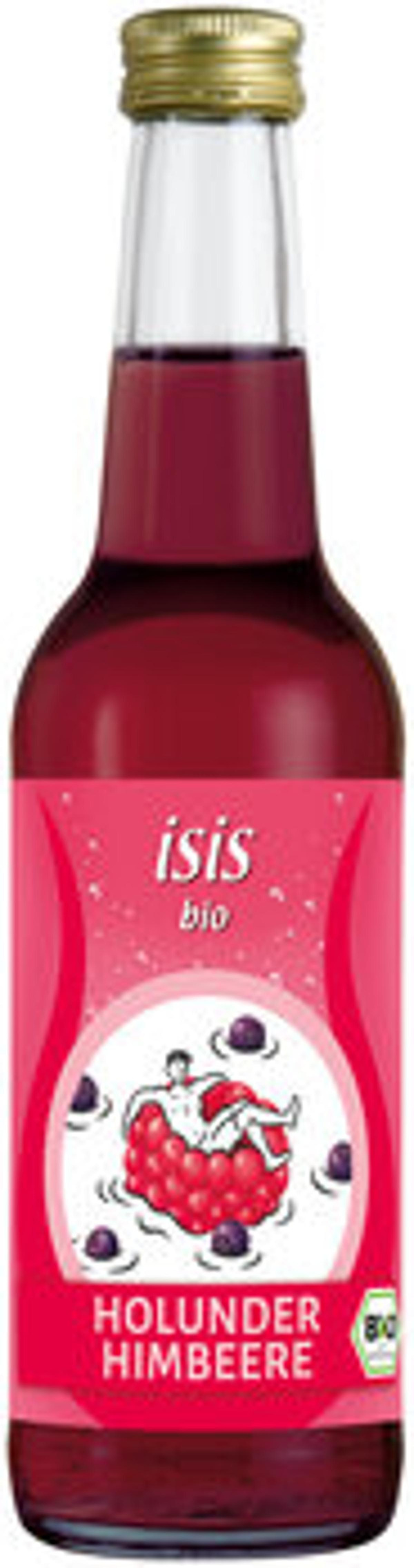 Produktfoto zu isis Holunder-Himbeere, 0,33 l