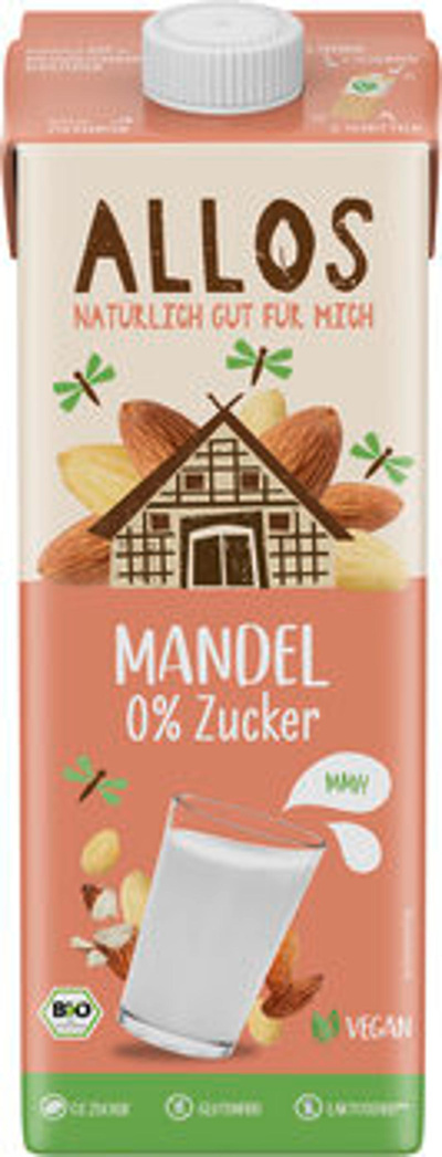 Produktfoto zu Mandel Drink ungesüßt, 1 l