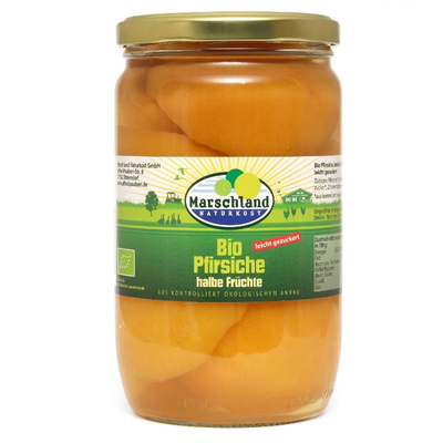 Produktfoto zu Pfirsiche halbe Frucht, 680 g