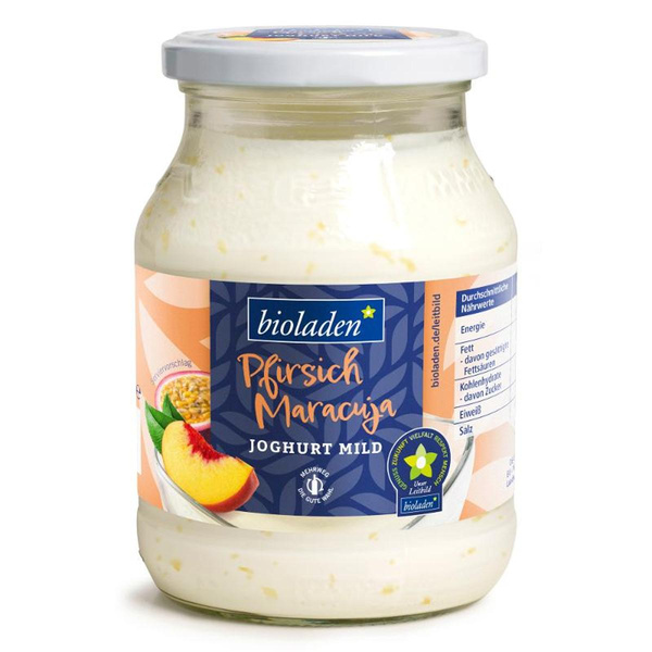 Produktfoto zu Joghurt Pfirsich-Maracuja, 500 g