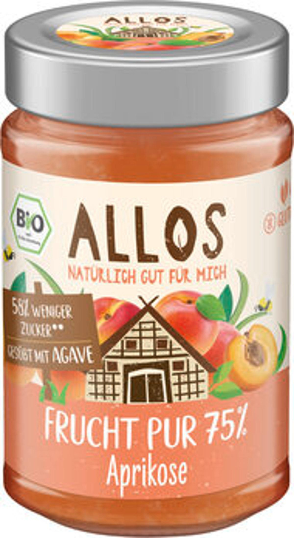 Produktfoto zu Frucht Pur Aprikose, 200 g