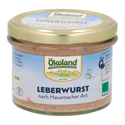 Produktfoto zu Leberwurst Hausmacher Art Gourmet-Qualität, 160 g