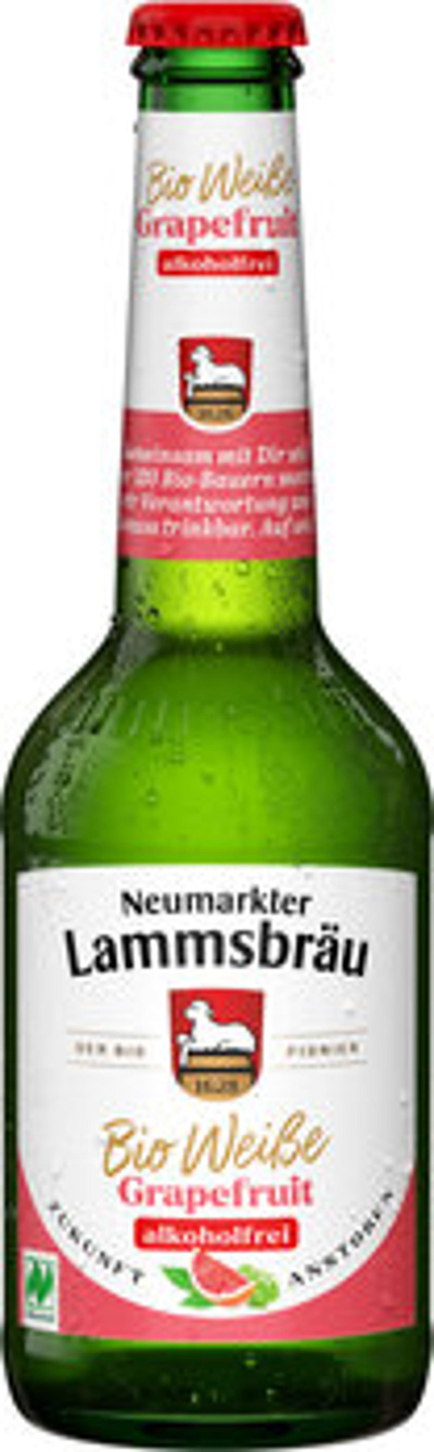 Produktfoto zu Bier Weiße Grapefruit alkoholfrei, 10x0,33 l