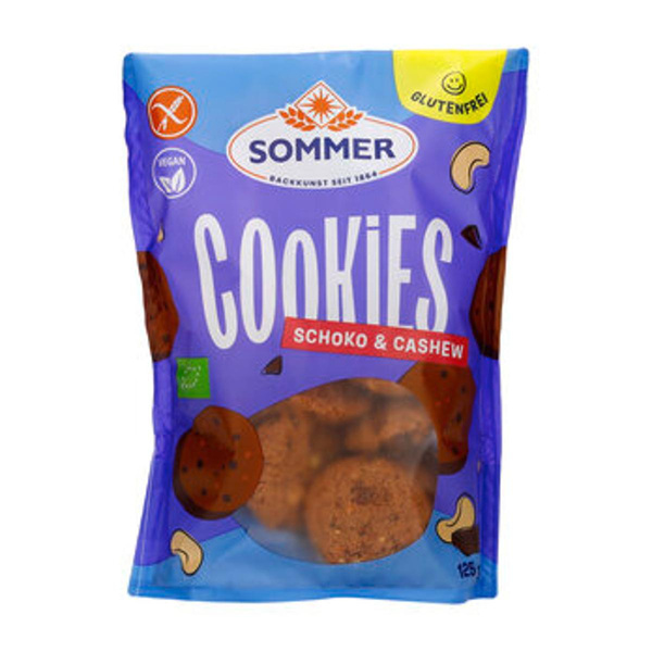 Produktfoto zu Cookies Schoko & Cashew, 125 g