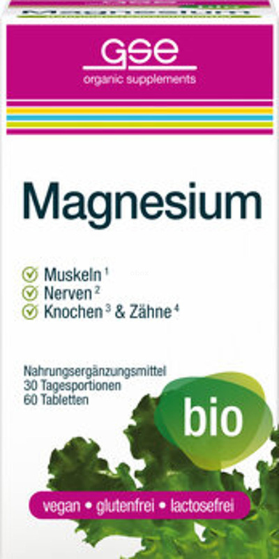 Produktfoto zu Magnesium, 60 Tabletten