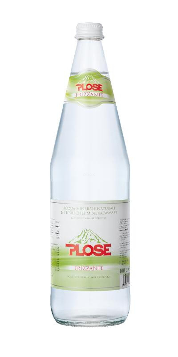 Produktfoto zu Plose Hochquellwasser frizzant, 6x1 l