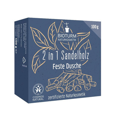 Produktfoto zu Feste Dusche Sandelholz, 100 g