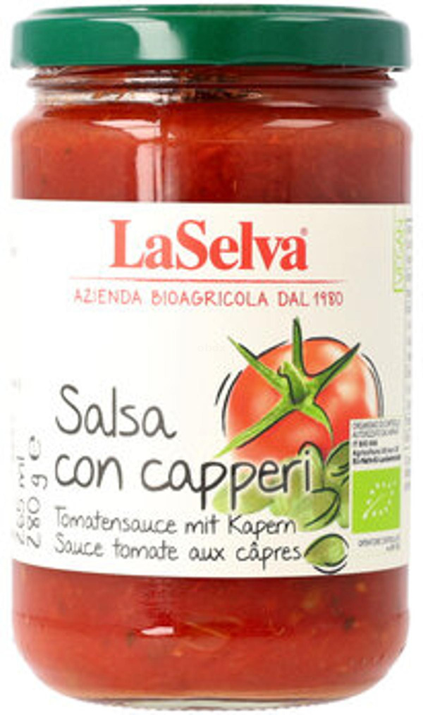 Produktfoto zu Tomatensauce mit Kapern, 280 g