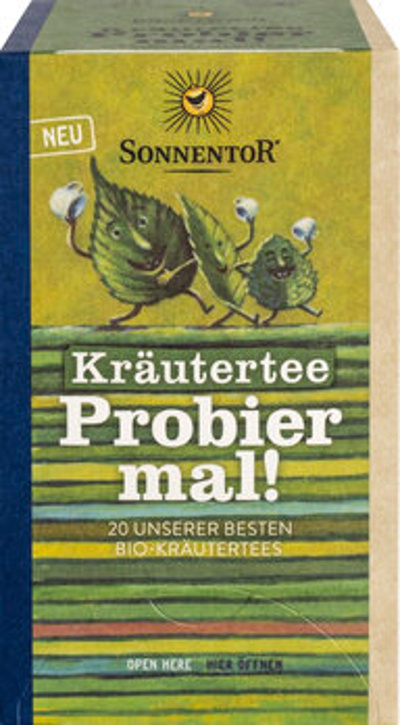 Produktfoto zu Kräutertee Probier mal Teemischbox, 20 TB