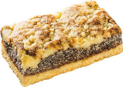 Produktfoto zu Mohn Kuchenschnitte Dinkel, 95 g