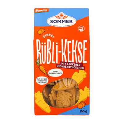 Produktfoto zu Dinkel Rübli-Kekse, 150 g