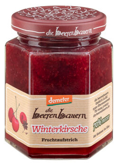 Produktfoto zu Winterkirsche Fruchtaufstrich, 200 g