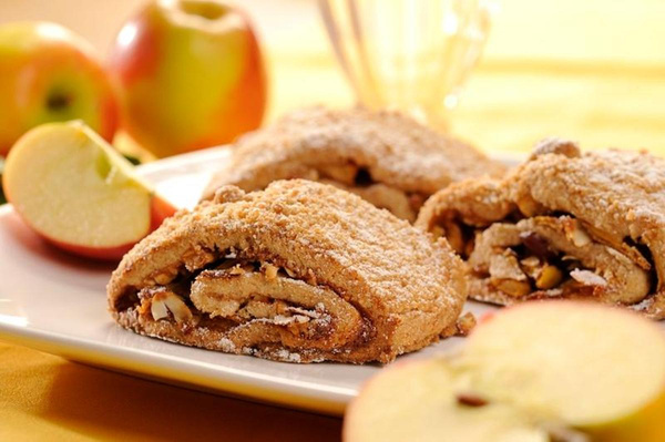 Produktfoto zu Apfelbobbes, 4 Stück - SteinofenBäcker