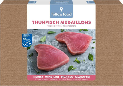 Produktfoto zu TK-Thunfisch Medaillons, 250 g