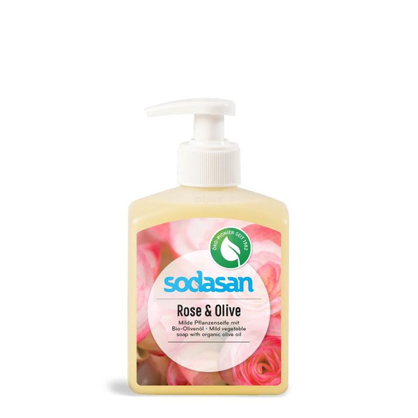 Produktfoto zu Flüssigseife Rose & Olive, 300 ml