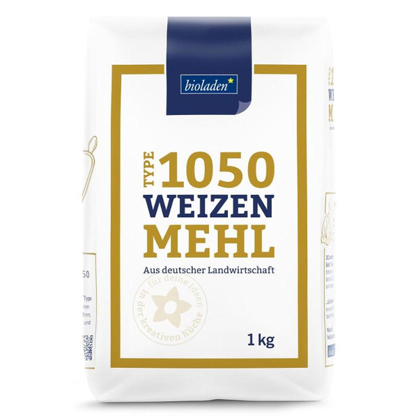 Produktfoto zu Weizenmehl 1050, 1 kg
