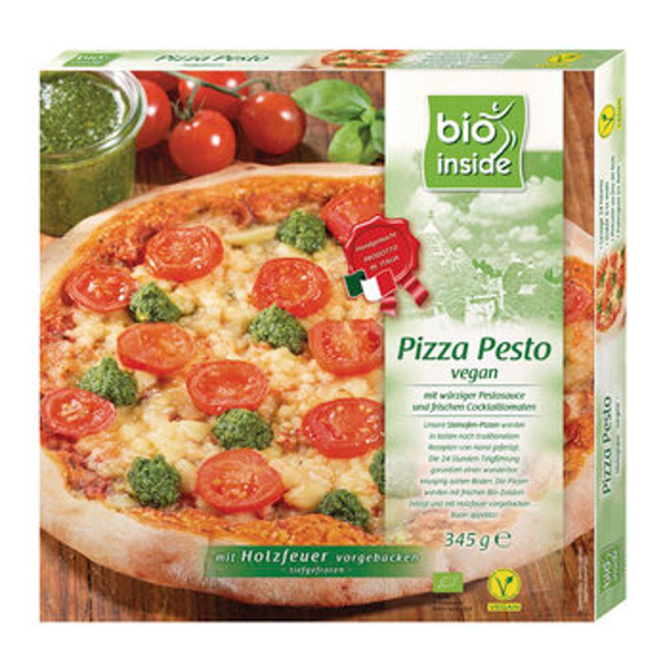 Produktfoto zu TK-Holzofen-Pizza Pesto vegan, 345 g