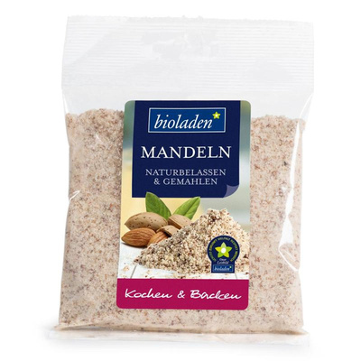 Produktfoto zu Mandeln natur gemahlen, 100 g