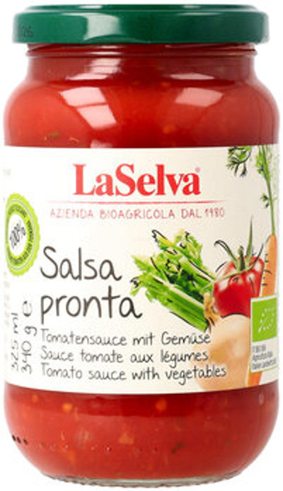 Produktfoto zu Tomatensauce mit Gemüse, 340 g